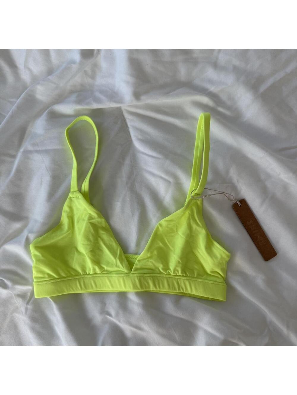 Skims fits everybody triangle bralette NWT size XXS